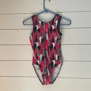 Like New Size Adult Small Plum Wildcat Traditional Leotard